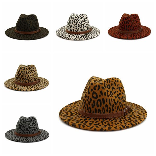 new fashion trend flat brim wool felt jazz hats men women leopard grain leather band decor panama formal hats, Blue;gray
new fashion trend flat brim wool felt jazz hats men women leopard grain leather band decor panama formal hats, Blue;gray