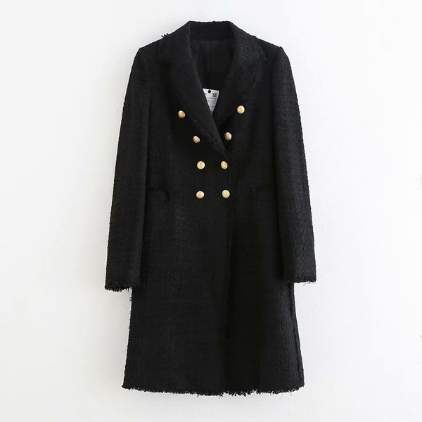 xpwbi 2020 spring and winter new style twill woolen 8566679 2020 spring and winter new button wool coat wool style button twill woolen coat, Black
xpwbi 2020 spring and winter new style twill woolen 8566679 2020 spring and winter new button wool coat wool style button twill woolen coat, Black