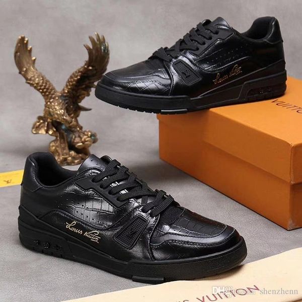 new mens fashion sneakers lace-up trainer sneaker exclusively rubber sole men shoes casual chaussures pour hommes flats fashion footwears, Black
new mens fashion sneakers lace-up trainer sneaker exclusively rubber sole men shoes casual chaussures pour hommes flats fashion footwears, Black