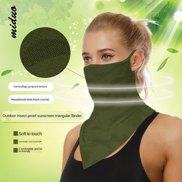 33ypy camouflage jacquard fabric bird plaid riding mask outdoor sports triangle towel outdoor sports insect-proof sun-proof triangle towel n, Black
33ypy camouflage jacquard fabric bird plaid riding mask outdoor sports triangle towel outdoor sports insect-proof sun-proof triangle towel n, Black