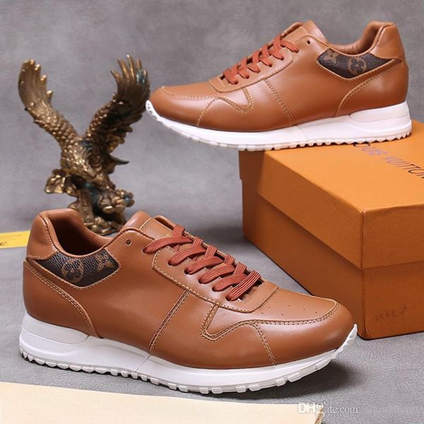 new luxury men shoes run away sneaker chaussures pour hommes sports running mens shoes leather big size luxury mens sneakers shoes fast ship, Black
new luxury men shoes run away sneaker chaussures pour hommes sports running mens shoes leather big size luxury mens sneakers shoes fast ship, Black