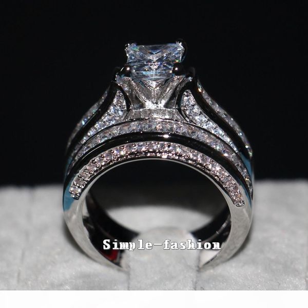fashion jewelry women princess cut 7mm 5a cz birthstones ring 14kt white gold filled engagement wedding band ring set, Slivery;golden
fashion jewelry women princess cut 7mm 5a cz birthstones ring 14kt white gold filled engagement wedding band ring set, Slivery;golden