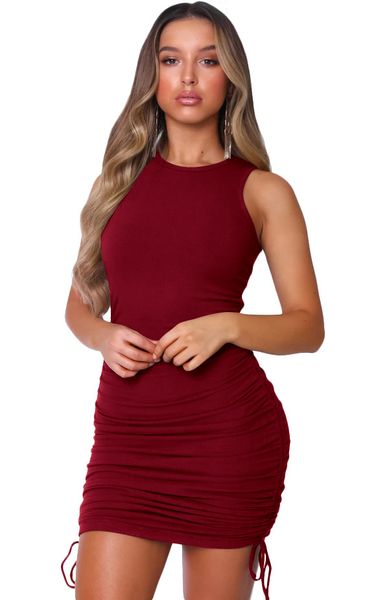 женская basic solid ruched side уникальный кулиской tank платье sexy fashion slim fit рукавов bodycon мини-клуб платье, White;black
женская basic solid ruched side уникальный кулиской tank платье sexy fashion slim fit рукавов bodycon мини-клуб платье, White;black