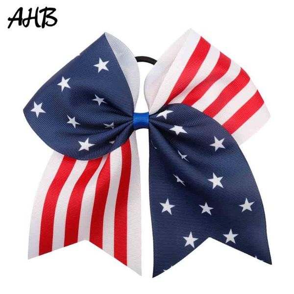 ahb 4th of july 7 inch hair bows for girls independence day cheer bows with hair rubber band festival party accessories, Slivery;white
ahb 4th of july 7 inch hair bows for girls independence day cheer bows with hair rubber band festival party accessories, Slivery;white