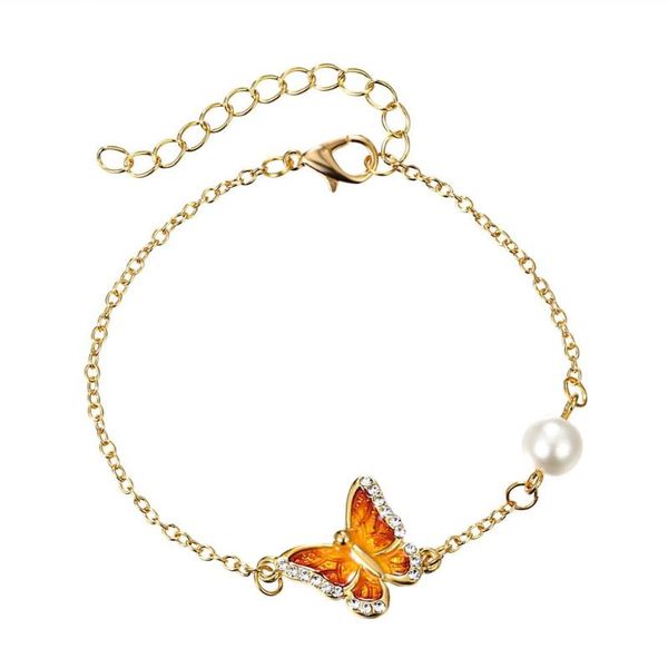 gold color chain animal bracelets for women butterfly charm pearl adjustable bracelet femme wedding gift simple fashion jewelry, Golden;silver
gold color chain animal bracelets for women butterfly charm pearl adjustable bracelet femme wedding gift simple fashion jewelry, Golden;silver