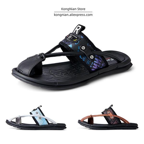kong nian brand summer men casual slippers flip-flops daily outdoor black men slippers rome style genuine leather shoes
kong nian brand summer men casual slippers flip-flops daily outdoor black men slippers rome style genuine leather shoes