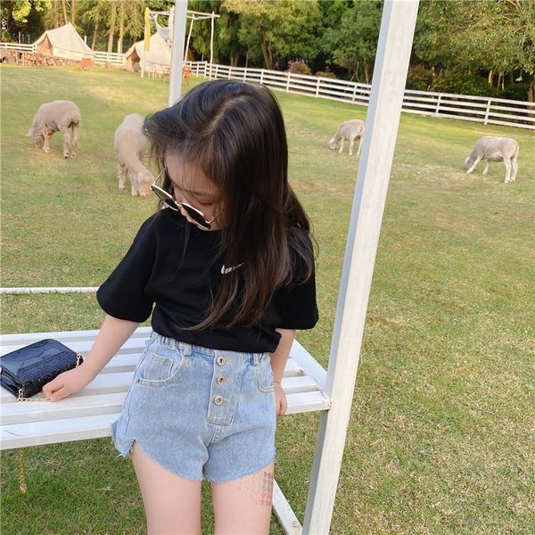 tao.catkids summer 2020 new girls' fashion and shorts korean denim shorts children's foreign style pants, Blue
tao.catkids summer 2020 new girls' fashion and shorts korean denim shorts children's foreign style pants, Blue