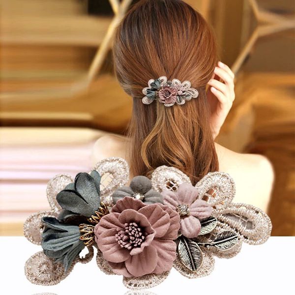 fashion headdress headpiece handmade cloth lace flower bow tie hairpin hair clip pins holder women accessories jewelry, Golden;silver
fashion headdress headpiece handmade cloth lace flower bow tie hairpin hair clip pins holder women accessories jewelry, Golden;silver