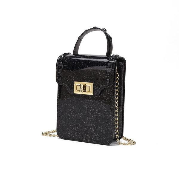 women handbag jelly bag pvc transparent bag ladies chain shoulder messenger mini phone coin purse clutch
women handbag jelly bag pvc transparent bag ladies chain shoulder messenger mini phone coin purse clutch