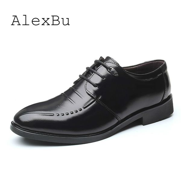 alexbu autumn dress men shoes men genuine leather shoes comfortable lace-up oxfords business formal wedding party mens, Black
alexbu autumn dress men shoes men genuine leather shoes comfortable lace-up oxfords business formal wedding party mens, Black
