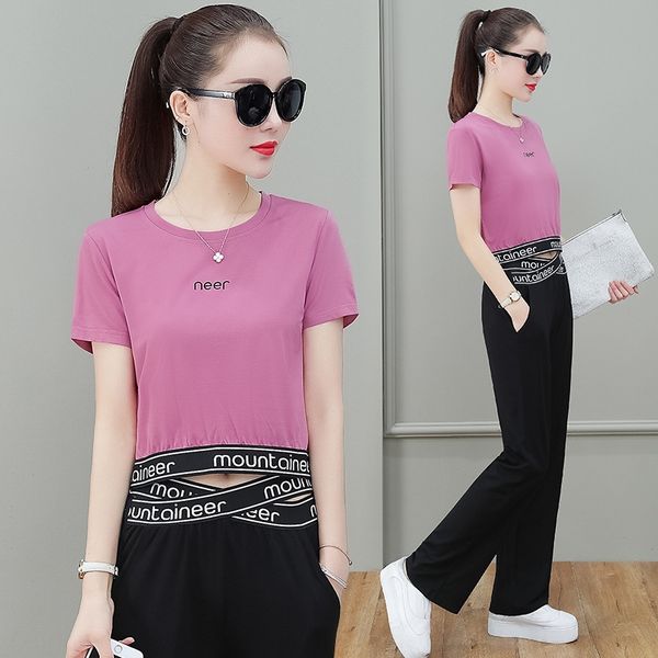 oxdra s3190192 large pants wide leg pants size sports suit for women 2020 new round neck short sleeve wide leg trousers casual two-piece set, Gray
oxdra s3190192 large pants wide leg pants size sports suit for women 2020 new round neck short sleeve wide leg trousers casual two-piece set, Gray