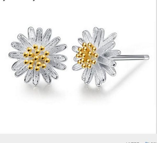 flower plated silver earrings sweet temperament small daisy silver needle earrings female sun flower chrysanthemum earrings wy1504, Golden;silver
flower plated silver earrings sweet temperament small daisy silver needle earrings female sun flower chrysanthemum earrings wy1504, Golden;silver