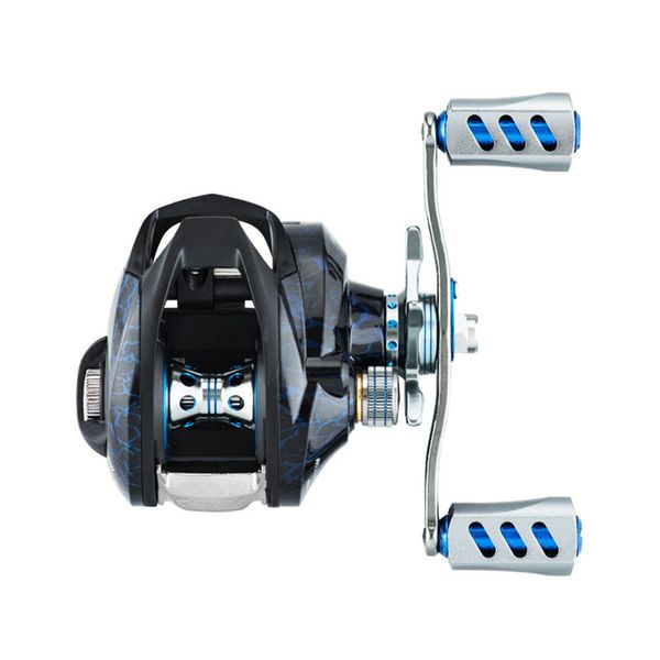 высококачественные латунные шестерни рыболовная катушка 7,2: 1 высокая скорость передаточное отношение spinning reel левая правая алюминиева