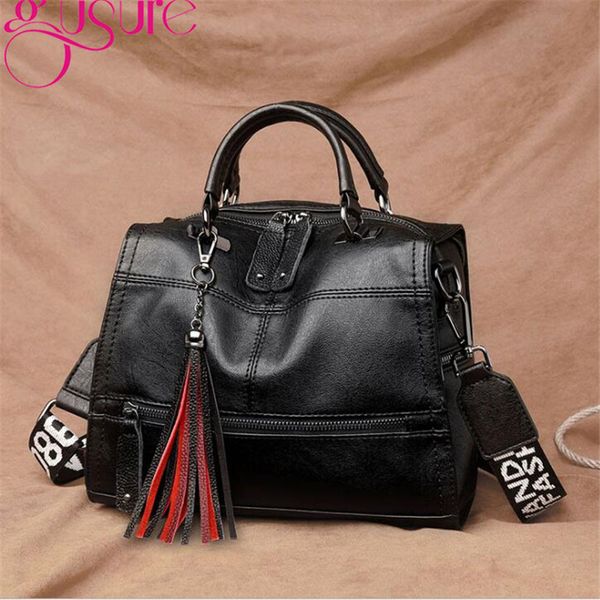 gusure tassel boston crossbody bags women pu leather shoulder bag casual totes handbags with wide shoulder strap
gusure tassel boston crossbody bags women pu leather shoulder bag casual totes handbags with wide shoulder strap