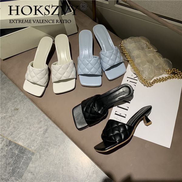 hoksvzy 2020 early spring bread sandals slippers female outer wear square open toe high heel slippers zml, Black
hoksvzy 2020 early spring bread sandals slippers female outer wear square open toe high heel slippers zml, Black