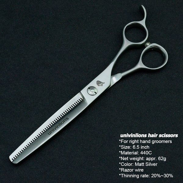 hair scissors 6.5" pet dog gromming thinning shears sharp edge animals cat reversed tooth barber cutting tools
hair scissors 6.5" pet dog gromming thinning shears sharp edge animals cat reversed tooth barber cutting tools
