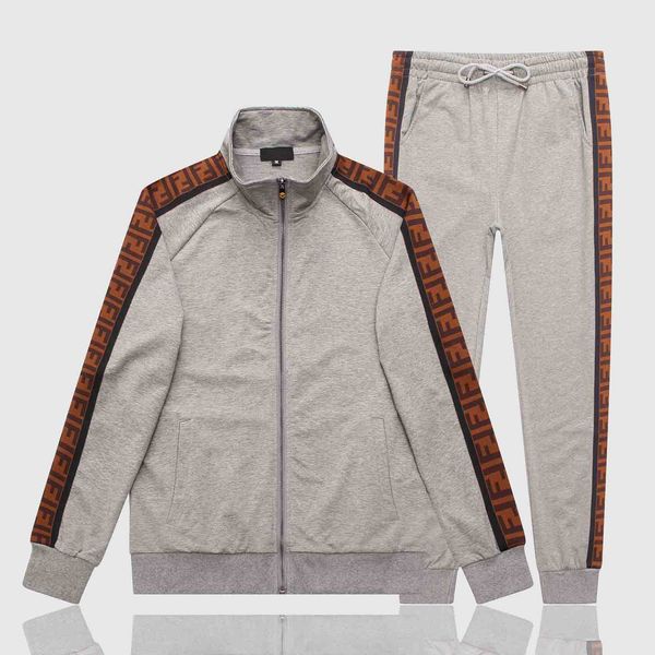 2020 spring autumn men's brand designer luxury sports suit running fashion brand men's designer luxury tracksuits survetement homm, Gray
2020 spring autumn men's brand designer luxury sports suit running fashion brand men's designer luxury tracksuits survetement homm, Gray