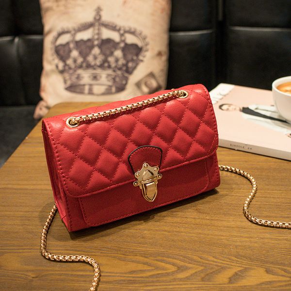 fashion simple small shoulder bag women's designer diamond chain crossbody bags 2020 high-quality pu leather handbag for ladies
fashion simple small shoulder bag women's designer diamond chain crossbody bags 2020 high-quality pu leather handbag for ladies