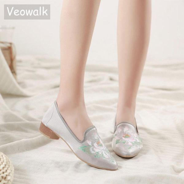 veowalk handmade women canvas pointed toe loafers flats flower embroidered ladies comfort dance shoes cotton embroidery sneakers, Black
veowalk handmade women canvas pointed toe loafers flats flower embroidered ladies comfort dance shoes cotton embroidery sneakers, Black