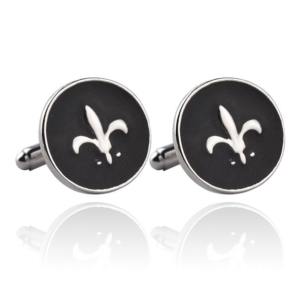 shirt brand cuff buttons army emblem cufflinks for mens fleur de lis friend black enamel cuff links 816-4, Silver
shirt brand cuff buttons army emblem cufflinks for mens fleur de lis friend black enamel cuff links 816-4, Silver