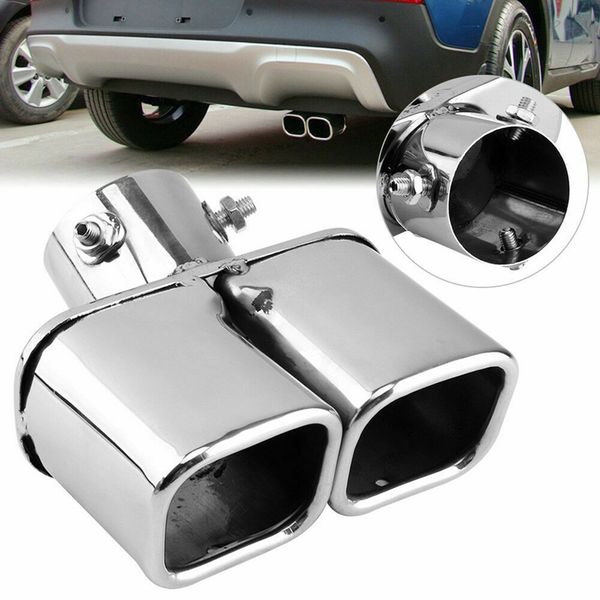 car universal 63mm stainless steel rear dual outlet exhaust pipe muffler tail throat muffler tip pipe
car universal 63mm stainless steel rear dual outlet exhaust pipe muffler tail throat muffler tip pipe