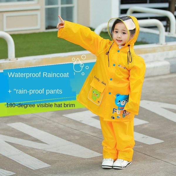 full body kindergarten children's raincoat full cloak cloak set pupil boy's poncho thickened girl's split suit, Red;brown
full body kindergarten children's raincoat full cloak cloak set pupil boy's poncho thickened girl's split suit, Red;brown