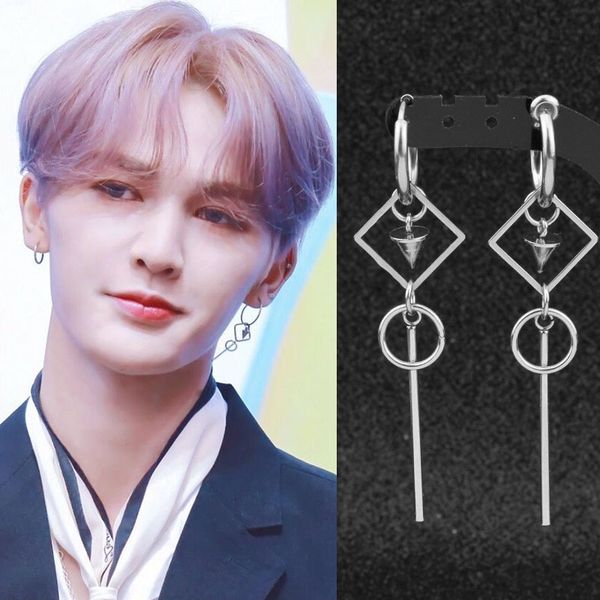 new punk earrings stainless steel geometric single spike boys stud earring rock hip hop guys jewelry grunge punk ear clip, Golden;silver
new punk earrings stainless steel geometric single spike boys stud earring rock hip hop guys jewelry grunge punk ear clip, Golden;silver