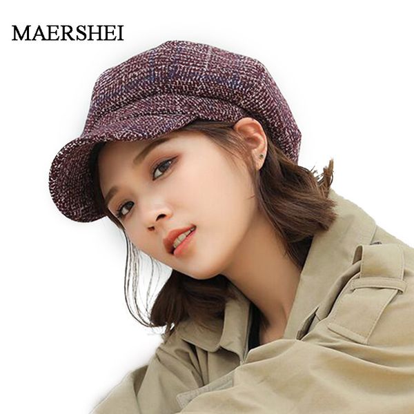 maershei cap women beret autumn winter octagonal cap hats stylish artist painter newsboy caps black grey beret hats, Blue;gray
maershei cap women beret autumn winter octagonal cap hats stylish artist painter newsboy caps black grey beret hats, Blue;gray