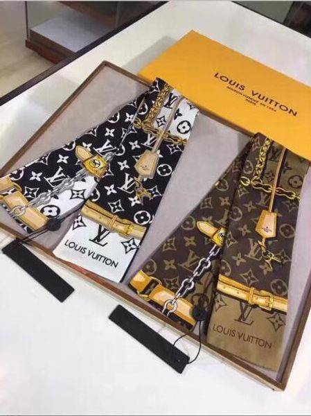 2019 fashion brand designer silk scarf hair band super soft 8*120cm level silk ribbon fashion headband bow tie handbag strap, Blue;gray
2019 fashion brand designer silk scarf hair band super soft 8*120cm level silk ribbon fashion headband bow tie handbag strap, Blue;gray