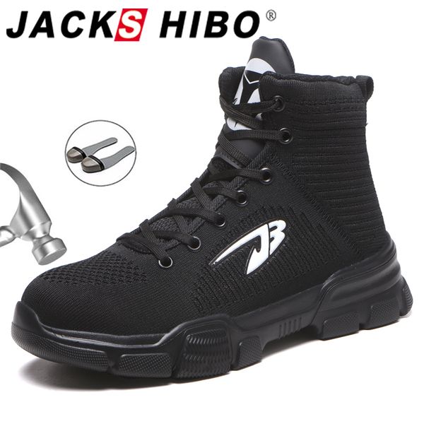 jackshibo all season men safety work boots shoes anti-smashing steel toe cap boots indestructible working shoes pluse size 48, Black
jackshibo all season men safety work boots shoes anti-smashing steel toe cap boots indestructible working shoes pluse size 48, Black