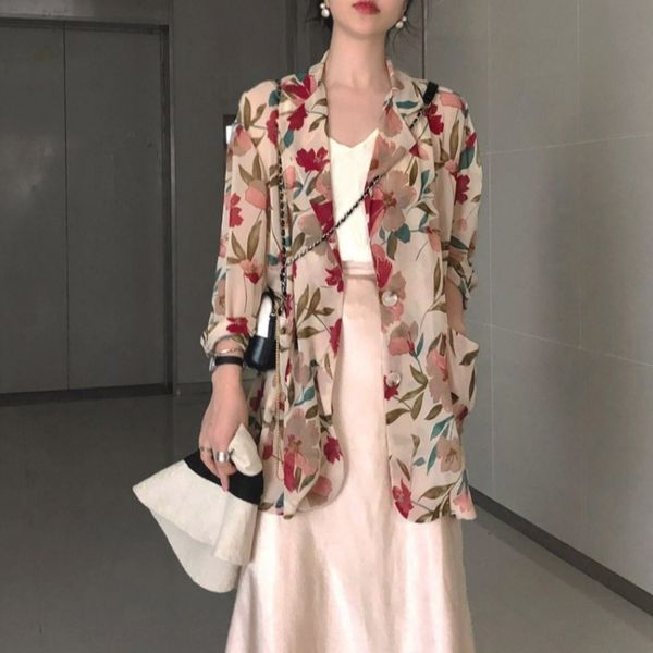nfrcq korean chic lazy style flower thin two-button suit sun protection korean chic lazy style flower thin two-button suit coat sun protecti, White;black
nfrcq korean chic lazy style flower thin two-button suit sun protection korean chic lazy style flower thin two-button suit coat sun protecti, White;black