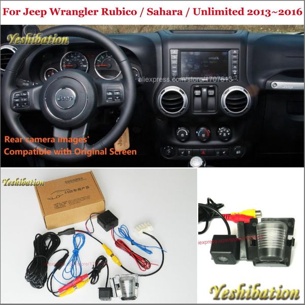 car rear view back up reverse camera sets for wrangler rubico / sahara / unlimited - rca & original screen compatible
car rear view back up reverse camera sets for wrangler rubico / sahara / unlimited - rca & original screen compatible