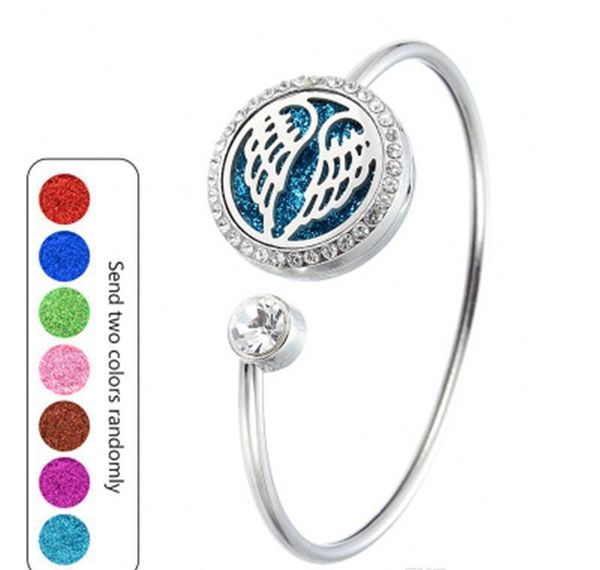 with magnet can wiggle up and down aroma locket stainless steel bangle essential oils diffuser locket bracelet lihuibusiness cyths, Black
with magnet can wiggle up and down aroma locket stainless steel bangle essential oils diffuser locket bracelet lihuibusiness cyths, Black