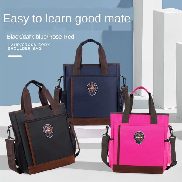 pupil children's hand art tutorial book inclined bag waterproof tutorial bag boy and girl handbag