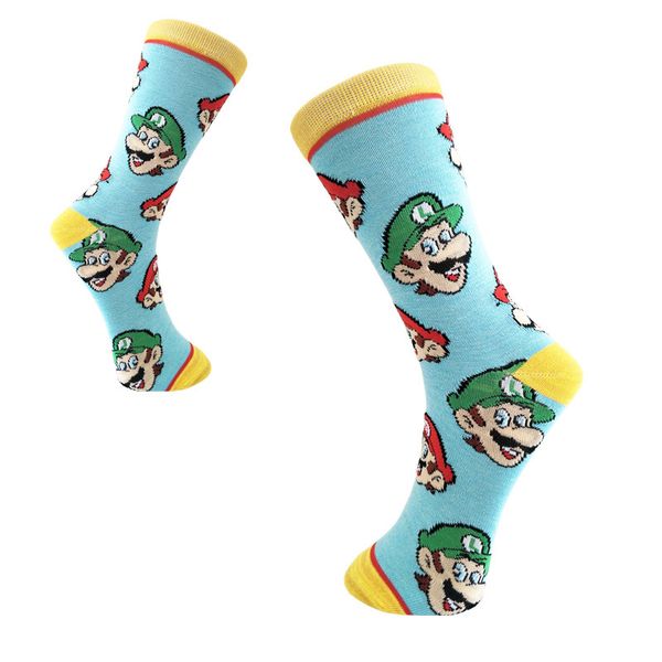 игра super mario bros для печати носки luigi мужчины хлопок носок спортивные повседневный симпатичные fun мультфильм дышащие поглощенный пот, Black
игра super mario bros для печати носки luigi мужчины хлопок носок спортивные повседневный симпатичные fun мультфильм дышащие поглощенный пот, Black