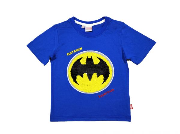 new boy's cartoon pattern double-sided sequins children's t-shirt children's clothing short-sleeved t-shirt cotton thin 90-15, Blue
new boy's cartoon pattern double-sided sequins children's t-shirt children's clothing short-sleeved t-shirt cotton thin 90-15, Blue