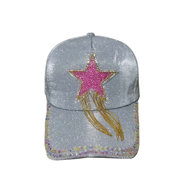 fashion lovely cute glittering sequins crystals star tassel baseball ball caps for woman female girls sun proof hats, Blue;gray
fashion lovely cute glittering sequins crystals star tassel baseball ball caps for woman female girls sun proof hats, Blue;gray