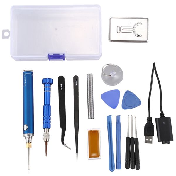 22pcs electric soldering iron screwdriver portable welding pen charging iron usb electric soldering screwdriver set
22pcs electric soldering iron screwdriver portable welding pen charging iron usb electric soldering screwdriver set