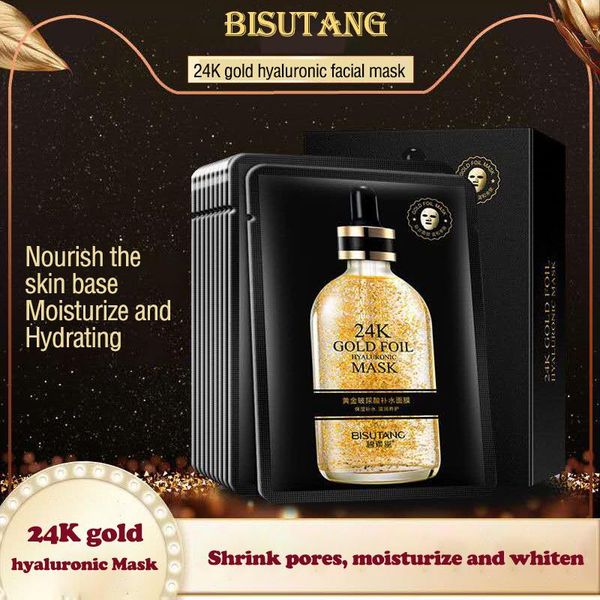 24K gold foil Intensive Repair Natural ingredients remove wrinkles Freckle Mascarilla Skin Care Oil control Black Face masks Even skin color
24K gold foil Intensive Repair Natural ingredients remove wrinkles Freckle Mascarilla Skin Care Oil control Black Face masks Even skin color