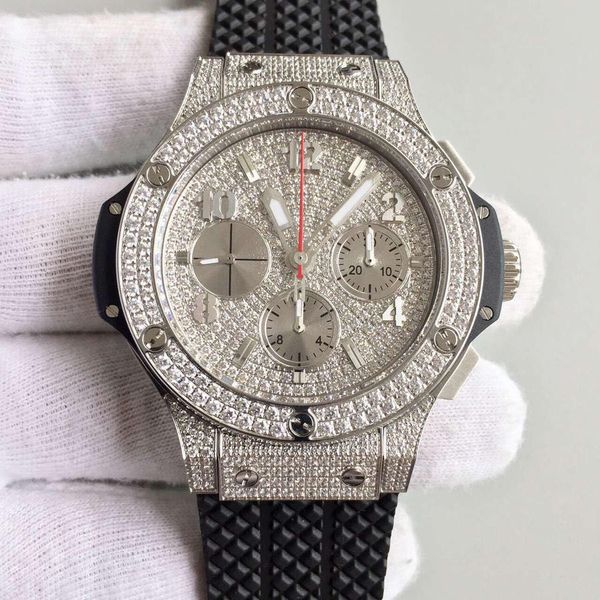 2020 new equipped with 4100 timing automatic movement 44mm designer watch watch automatic mechanical diamond watch set drill, Slivery;brown
2020 new equipped with 4100 timing automatic movement 44mm designer watch watch automatic mechanical diamond watch set drill, Slivery;brown