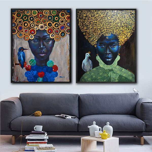 paintings goldlife africa canvas painting wall art pictures posters and prints black woman with bird on
paintings goldlife africa canvas painting wall art pictures posters and prints black woman with bird on