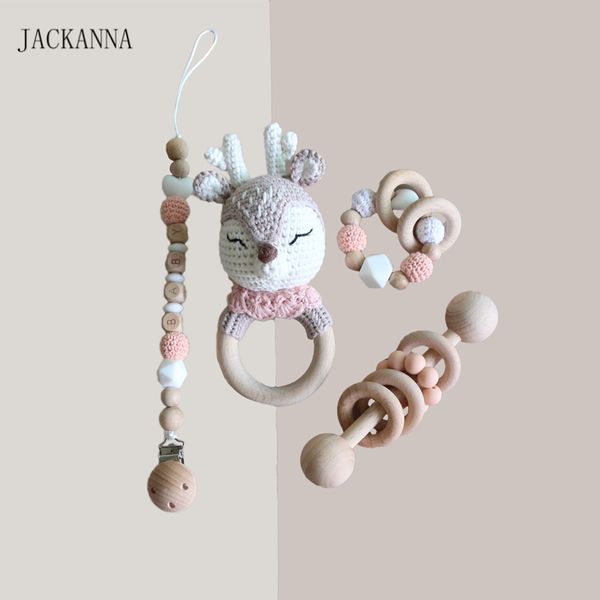 personalise baby pacifier clips teething bracelets crochet elk soother holder chain baby rattle teether newborn dummy clips
personalise baby pacifier clips teething bracelets crochet elk soother holder chain baby rattle teether newborn dummy clips