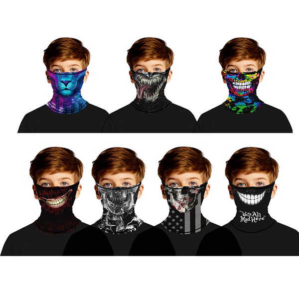 1pcs child halloween sunscreen mask breathable cover face scarf driving neck cycling, Black
1pcs child halloween sunscreen mask breathable cover face scarf driving neck cycling, Black