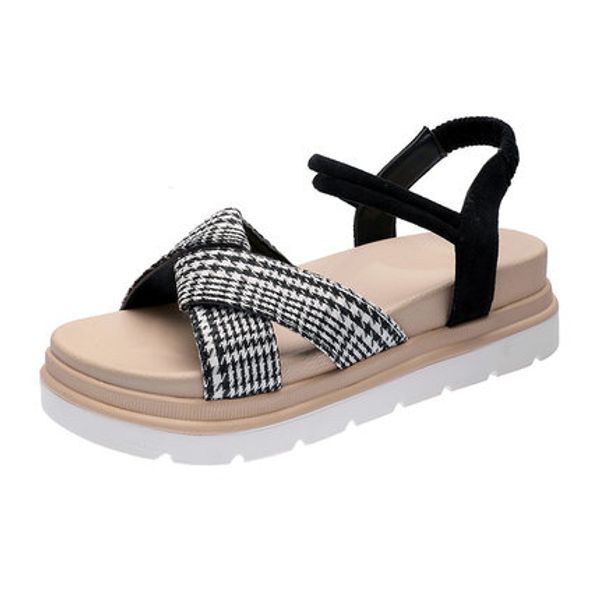 2020 summer new sandals casual all-match thick-soled sports sponge cake one word buckle large size female sandals, Black
2020 summer new sandals casual all-match thick-soled sports sponge cake one word buckle large size female sandals, Black
