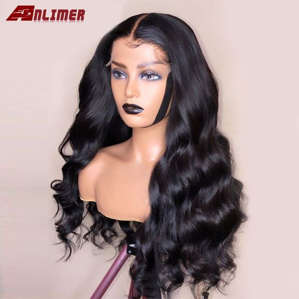 anlimer 13x6 lace front wig preplucked brazilian remy hair body wave 360 lace frontal wig for women with elastic band, Black
anlimer 13x6 lace front wig preplucked brazilian remy hair body wave 360 lace frontal wig for women with elastic band, Black