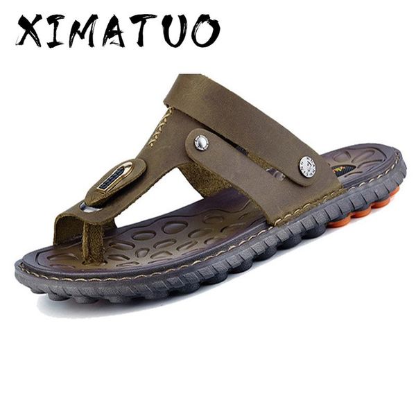 new mens sandals cow leather sandals summer 2020 new beach men casual shoes outdoor mens shoes designer size 39-44, Black
new mens sandals cow leather sandals summer 2020 new beach men casual shoes outdoor mens shoes designer size 39-44, Black