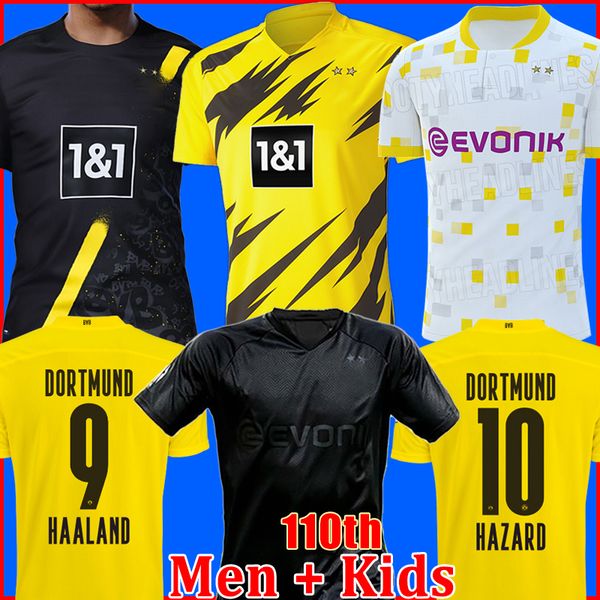 haaland 9 hazard 10 borussia 20 21 dortmund soccer jersey emre can 23 2020 2021 football shirt 110th sancho reus hummels men + kids kit, Black;yellow
haaland 9 hazard 10 borussia 20 21 dortmund soccer jersey emre can 23 2020 2021 football shirt 110th sancho reus hummels men + kids kit, Black;yellow