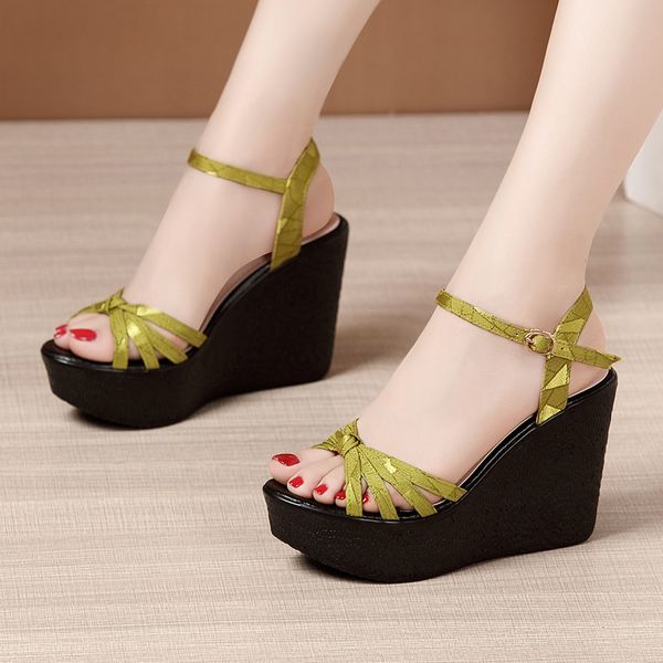 sandals plus size 32-43 platform wedges women shoes 2021 summer fresh green high heels ladies office party beach, Black
sandals plus size 32-43 platform wedges women shoes 2021 summer fresh green high heels ladies office party beach, Black
