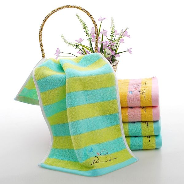 embroidered children's square cotton 25*50 absorbent square towel combed syracuse infant saliva towel
embroidered children's square cotton 25*50 absorbent square towel combed syracuse infant saliva towel
