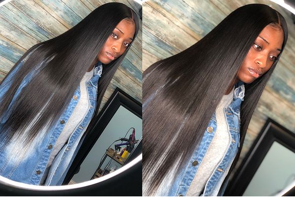 popular style pre plucked 13x6 silky straight lace front human hair wigs with baby hair bleached knots peruvian remy hair flowerseason, Black
popular style pre plucked 13x6 silky straight lace front human hair wigs with baby hair bleached knots peruvian remy hair flowerseason, Black